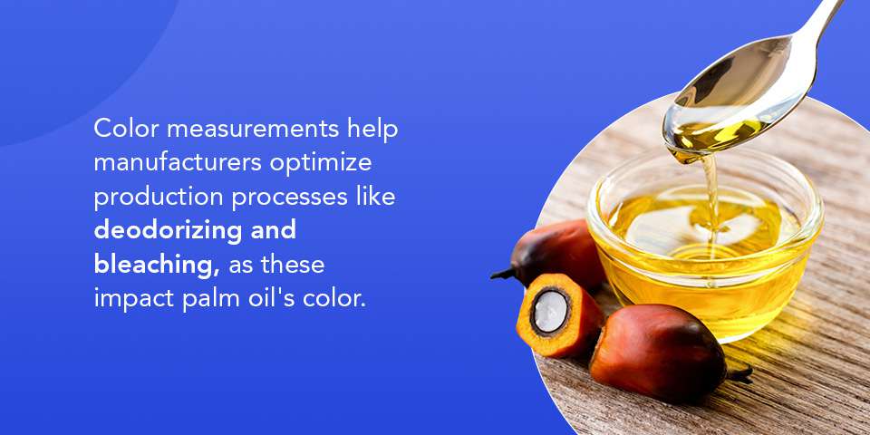Why Use Spectrophotometers for Palm Oil Color and Appearance Measurements?